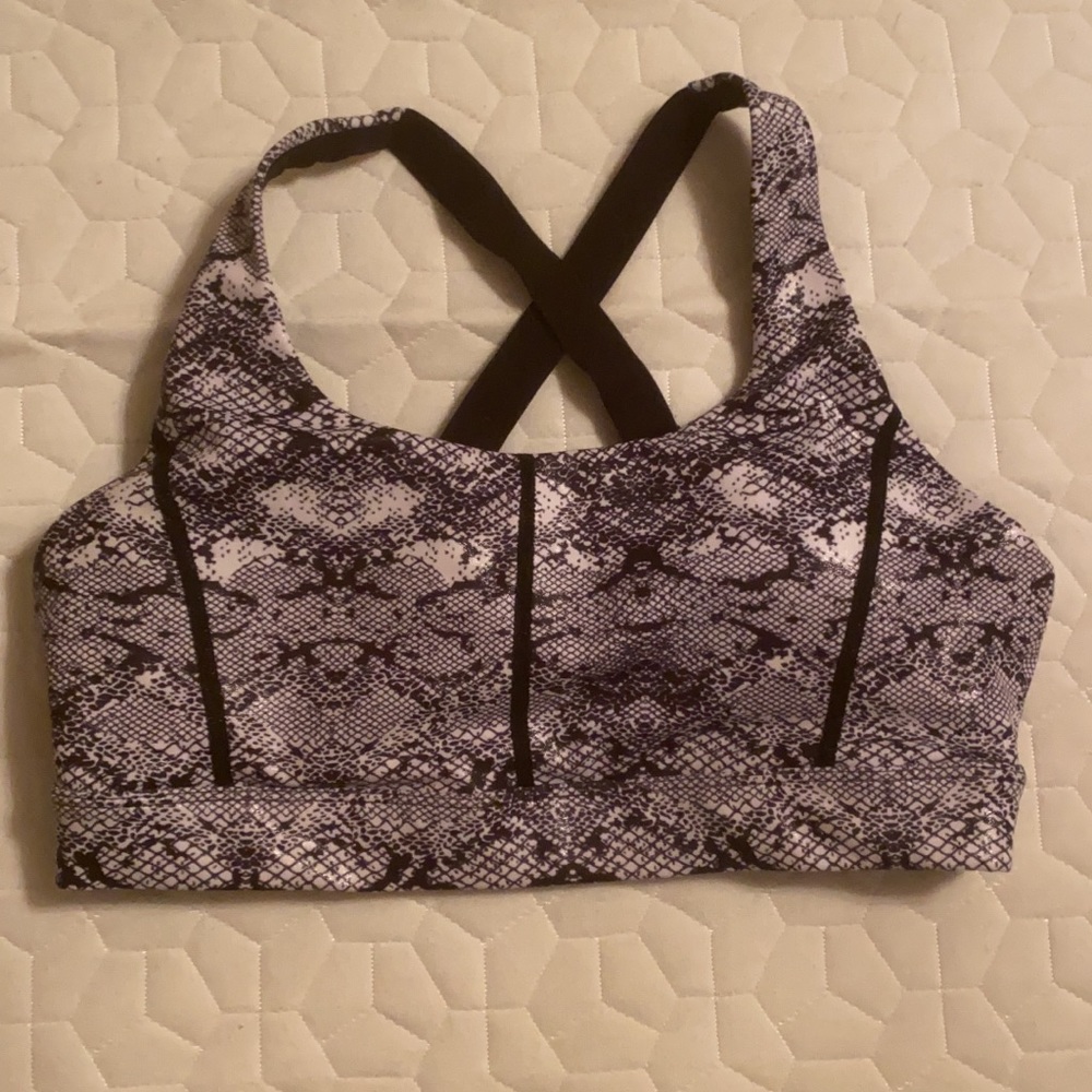 Zyia cobra metallic bra medium